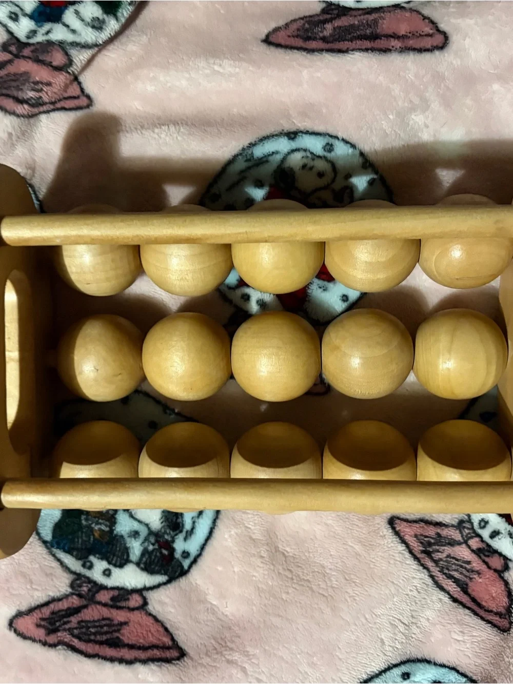 Natural Wood foot & body massager